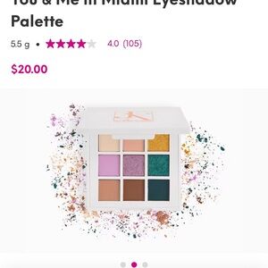You & Me in Miami Eyeshadow Palette